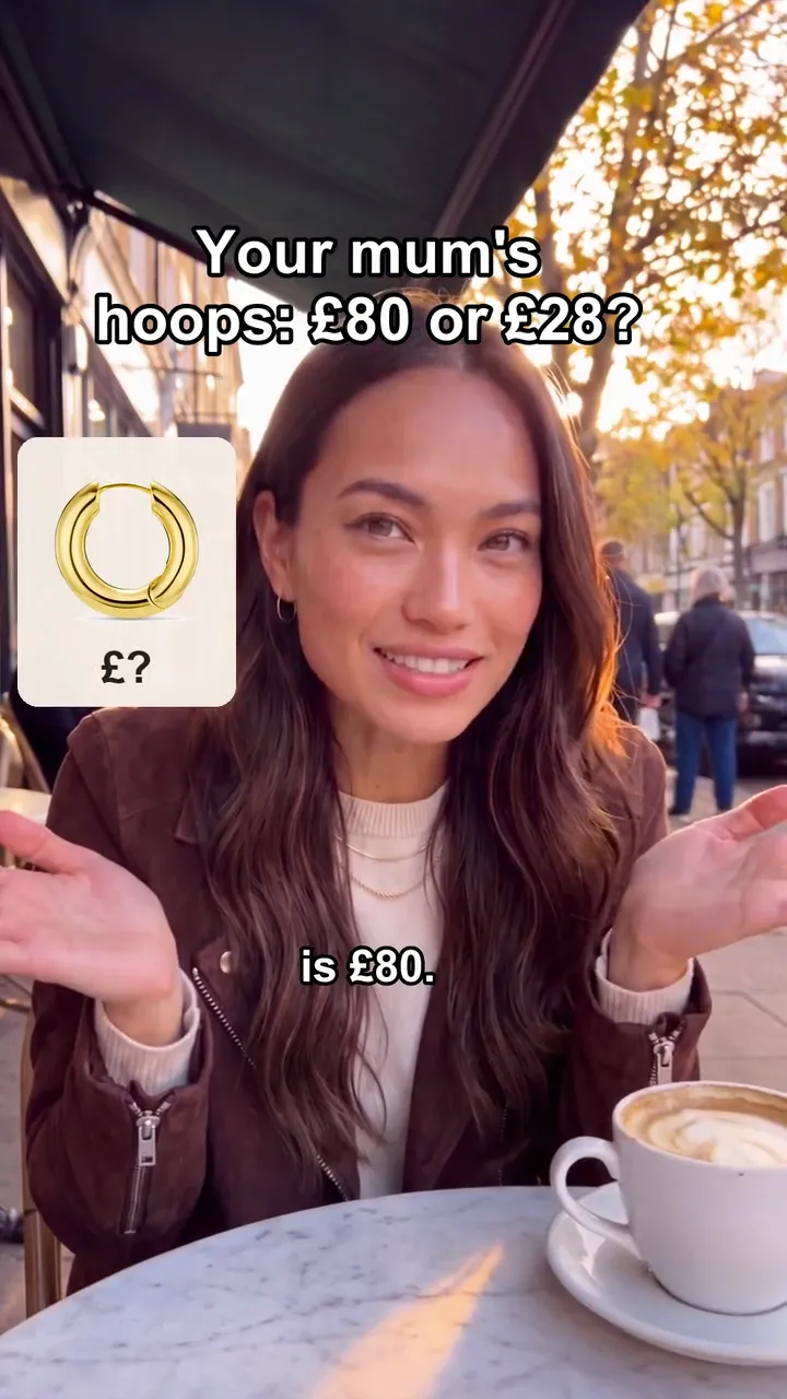 Mia Aquino's video: your mum's hoops, £80 or £28?