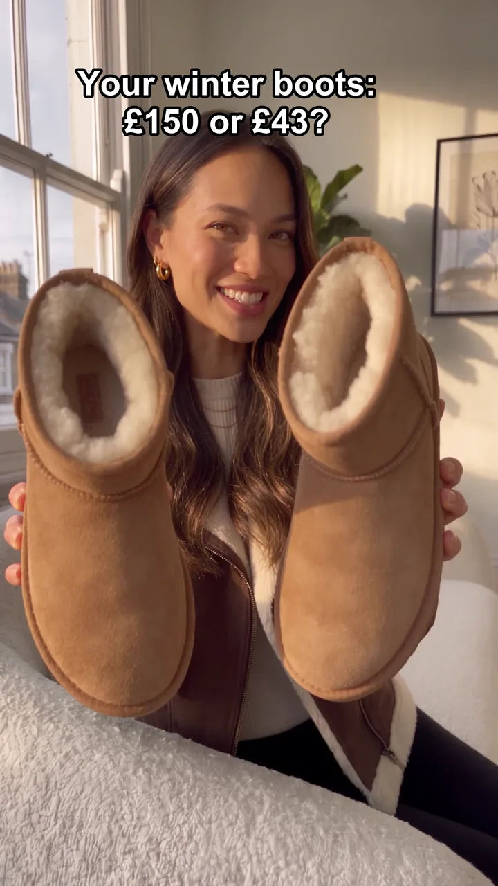 Mia Aquino's video: your winter boots, £150 or £43?